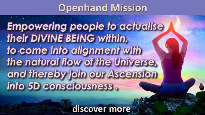 5D Ascension - the Divine Being with Openhand