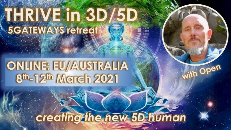 Openhand Online 3D/5D Retreat Mar 2021