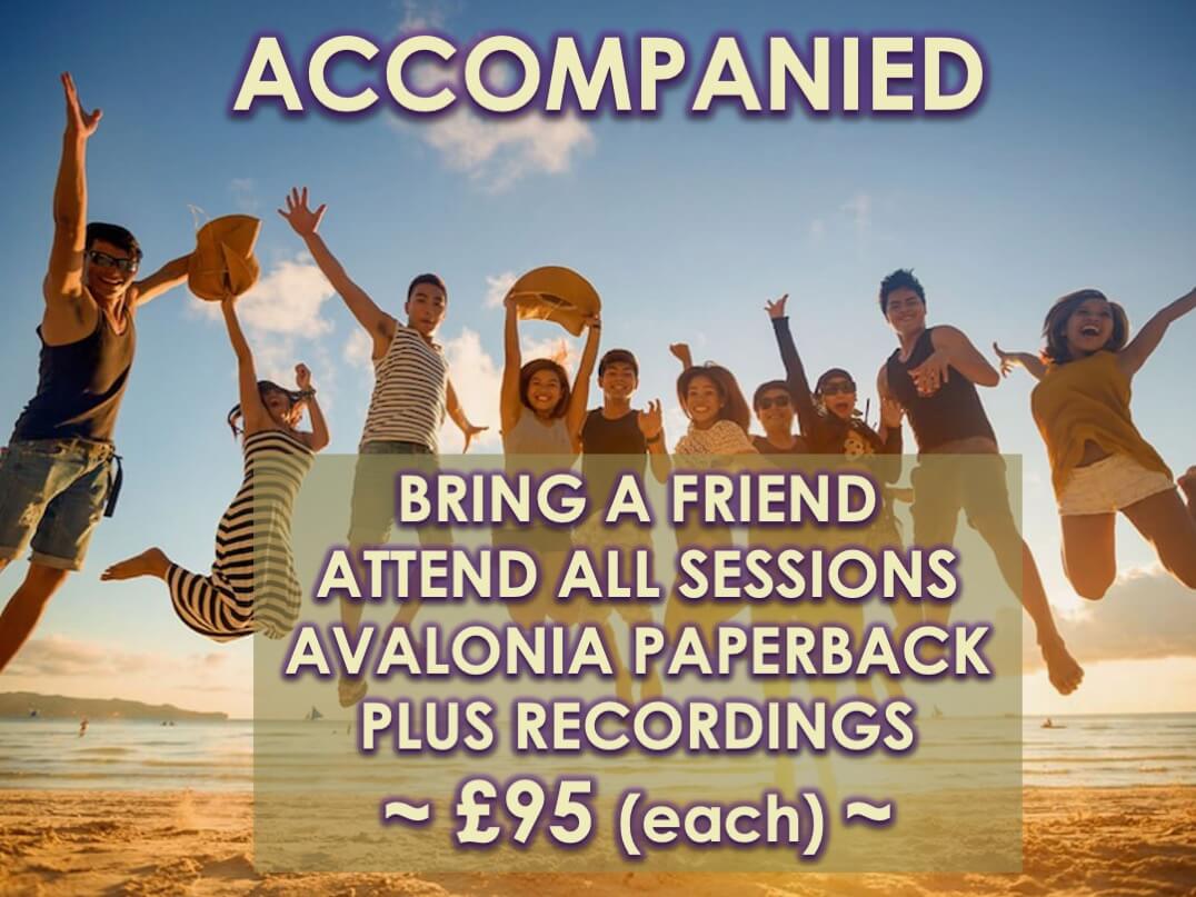 Avalon Rising 25: Accompanied Ticket with Openhand