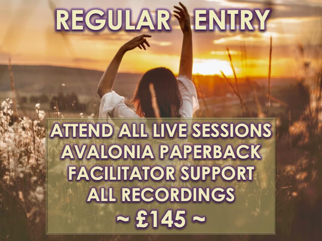 Avalon Rising 25: Regular Ticket with Openhand