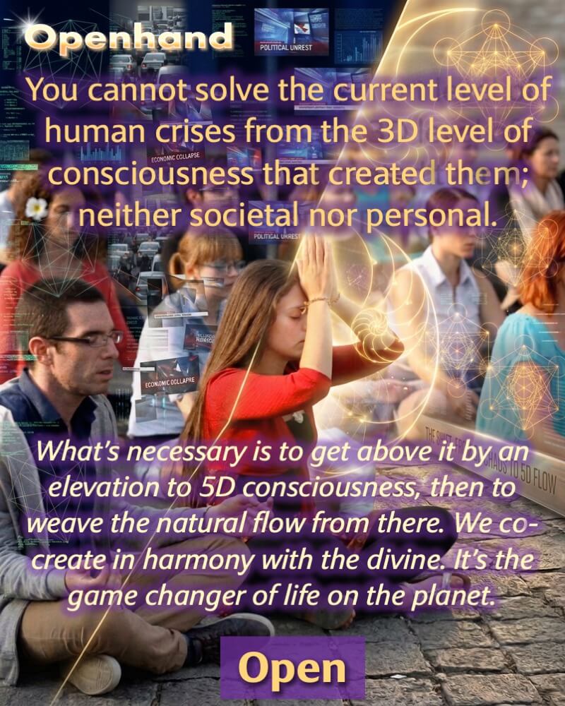 Solving Human Crises From Consciousness | Openhand