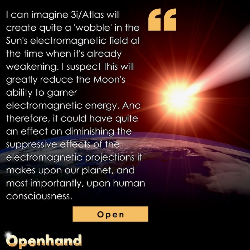 3i/Atlas - evolutionary effect by Openhand