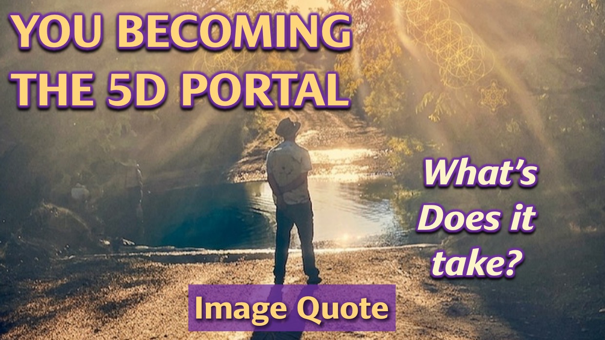 You Become the 5D Portal, Transforming Life | Openhand