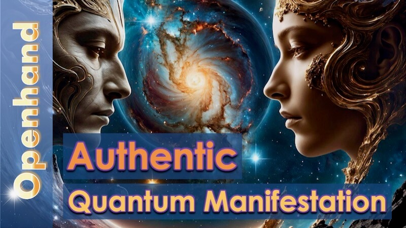 How to Quantum Manifest Authentically by Openhand