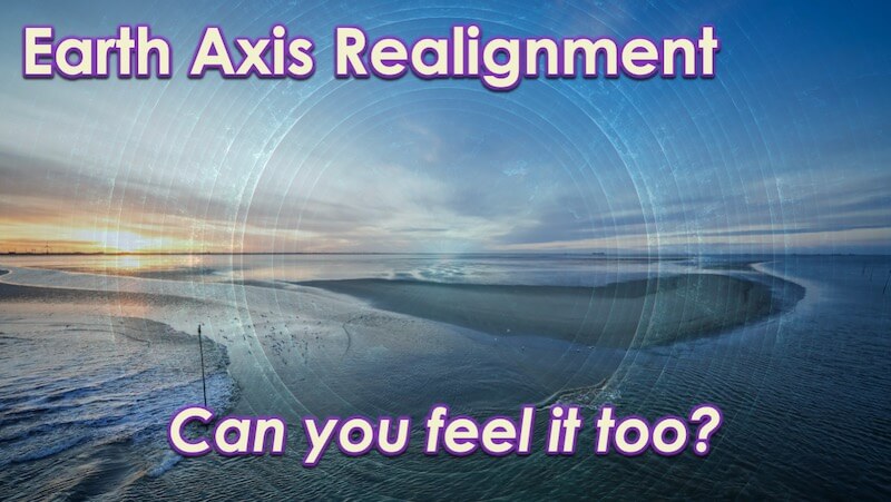 The Earth Axial Tilt is Realigning!