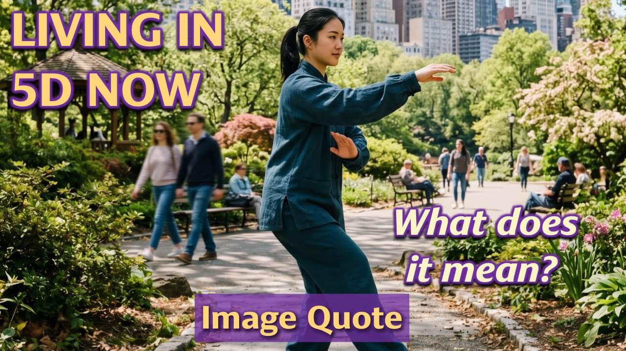 Living in 5D Now: What it Means?