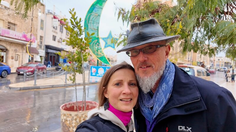 Team Openhand arriving in Madaba