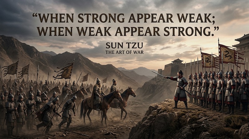 Sun Tzu Quote by Openhand