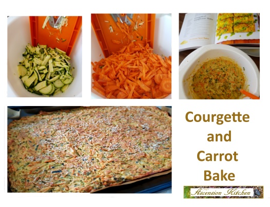 step-by-step photos for how to make the veggie bake