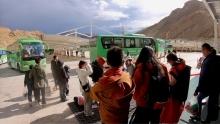 Tibetan Pilgrimage - Everest Bus Station