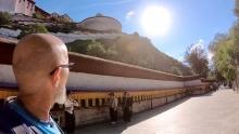 Lhasa - Prayer Wheels with Open